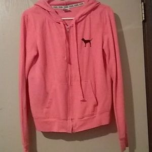 Pink hoodie